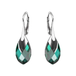Naiste k&otilde;rvar&otilde;ngad Diamond Sky &bdquo;Baroque II (Emerald Light Chrome)&ldquo; koos Swarovski kristallidega DS03A228