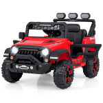 Costway Laste elektriauto Jeep, punane