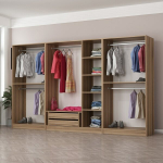 Riidekapp Asir Kale 7542, pruun