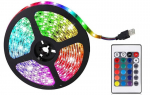 Happy People RGB LED riba 15m toiteallika ja puldiga