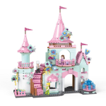 Konstruktor Flower Castle Blocks - Fairytale Dream, 740 d.