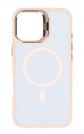 Rixus Premium With MagSafe iPhone 16 Plus Light Pink