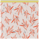 DreamRoots veekindel l&otilde;uend Punased lehed 160 cm x 200 cm