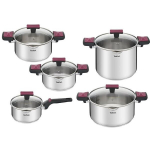Tefal Cook&clip pottide komplekt 10 tk. kaantega, induktsioon
