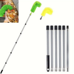 8-jalga teleskoopne vihmaveerenni puhastaja kahe peaga