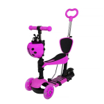 T&otilde;ukeratas l&uuml;kkesangaga Scooter 5in1, roosa