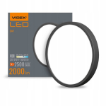 Pinnavalgusti Videx 24W must integreeritud LED allikas 24,6 cm