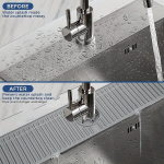 1tk Silikoonist Kraani K&auml;epideme Tilguti Alusmatt, K&ouml;&ouml;gi Valamu Tarvikud., 60,96 cm * 14,48 cm