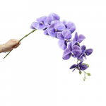 1tk Elutruu 3D Tr&uuml;kitud Liblik-Orhidee - Ideaalne Pulmadeks ja &Otilde;uepidustusteks, Violetinė platycodon grandiflorum