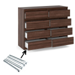 Sahtli kirstu Wenge 120CM TV kapp