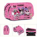 [Kuuma M&uuml;&uuml;k] Sanrio Kuromi & Cinnamoroll 3D Joonistuspliiatsikott - Vastupidav Oxford Kangas, Ideaalne &Otilde;pilastele ja Igap&auml;evaseks Kontoritarbeks