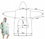 Soe Pleed-Pusa "Avokaado 2in1" oversize, XXL