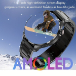 2024 Uus Meeste Nutikell 3.89 cm AMOLED Trajektoor/NFC/Ai H&auml;&auml;lassistent.