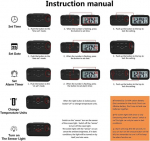 Kellad, juhtmevaba &auml;ratuskell, nutikas valgusandur, must