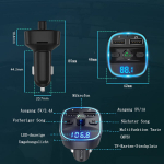 MP3-m&auml;ngijad, Bluetoothi FM-saatja: 2 USB-pordiga autoraadioadapter