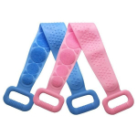 Silikoonist seljakoorimisvann du&scaron;i kehahari Kahepoolne koorimisrihm kehapesuvahend kehapuhastusrihm surnud naha eemaldamiseks meestele naistele