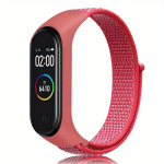 Nailonist Rihm Xiaomi Mi Band 4/5/6/7/8 Spordi Hingav Rihm Asendus., 4 Gėlė Rožinė