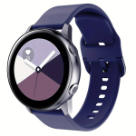 Rihmad Samsung Galaxy Watch 5/4/5 Pro/6 jaoks, Pehme Silikoon Asendusrihmad., Vidurnakčio mėlyna