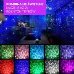 Laste helit&auml;htprojektor USB LED &ouml;&ouml;valgusti