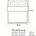 voodipesu komplekt, 150cm*200cm