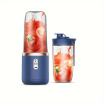 Kaasaskantav Juhtmevaba USB Laetav Blender Sisseehitatud Akuga - Mitmefunktsiooniline Isiklik Mini Mahlakann Koduks ja Reisimiseks, BPA-vaba Plastmaterjal.