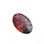 JXMYBA Yooperlite Peopesa Kivi 5.51-6.5cm - Looduslik Leegikristall Meditatsiooniks ja Positiivsele Energiale, 5,5 cm / 2,16 colio