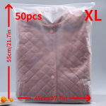 50tk Matid Pakendikotid Riided, Teksad, P&uuml;ksid, T-s&auml;rgid Ja Reisihoidla., XL (39,88 cm * 59,94 cm)