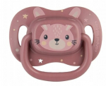 Silikoonist s&uuml;mmeetriline lutt Canpol Babies Cute Animals, 0-6 kuud