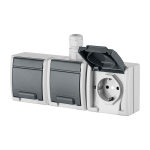 Elektro-Plast kolmene pistikupesa Aquant IP65