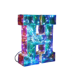 Glam Stiil LED T&auml;hed ja Numbrid - USB ja Patarei, V&auml;rviline Dekoratsioon Pulmadeks ja Pidustusteks, G