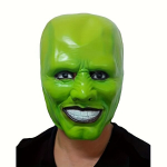 Klassikaline Roheline Tulnukas Lateksmask, Halloween Prop.