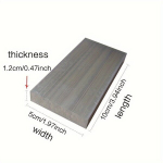 6061 Alumiiniumisulamist Lehtplaat, Galvaniseeritud Viimistlus, 12mm Paksus, 50mm Laius, 12x50x100 mm