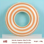 Ujumisr&otilde;ngas Retro PVC, 60 oranžinė