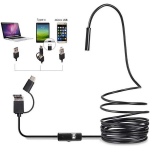 Endoskoopkaamera valgusega, 1080P HD Snake, kontrollkaamera 10 m poolj&auml;iga kaabli jaoks, 7,0 mm C-t&uuml;&uuml;pi endoskoop ja 6 LED-i, USB endoskoobikaamera Android-telefonile, tahvelarvutid