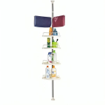 Livit reguleeritav vannitoa nurgariiul, valge, 3,2 m