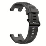 1tk Silikoonist Kellarihm Huami Amazfit T-Rex/T-Rex Pro jaoks variant-101709, Tamsiai pilka