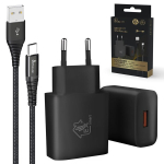 Laadija Extralink Smart Life USB Type-A to Type-C, 200cm, 12W, must