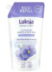Luksja, Riisi- ja Lina&otilde;lim&uuml;tsiga kreemjas vedelseep, 900 ml