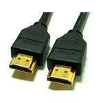 Kiire HDMI kaabel Ethernetiga, 2m, kullatud, must