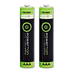 Laetavad AAA patareid, 1.2V, 900 mAh, Powerton, 2 tk