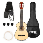 SoloArt Junior 1/4 Classic Guitar Pack Natural