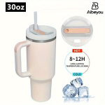 Auto Kruusi Isolatsioon Kohvitops 30oz/40oz Roostevaba Terasest Kakskordne Topsilin., &Scaron;viesiai rožinė
