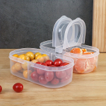 Mitmek&uuml;lgne Plastikust S&auml;ilituskonteiner Juustu, V&otilde;i, Puuviljadele ja K&ouml;&ouml;giviljadele - Kahekaaneline V&auml;rskuse S&auml;ilitaja K&ouml;&ouml;gi Korraldamiseks.