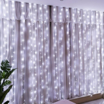 1tk 200 LED kardinatuled pultiga &uuml;hendatavad., Baltas