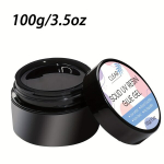 60/100g 3D Tugev UV-vaik, UV-geelikinnitaja Silikoonvormide Valmistamiseks, M&uuml;rgivaba k&auml;sit&ouml;&ouml;materjal., 100 g