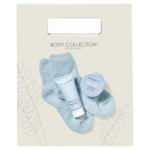 Kosmeetikakomplekt Body Collection Relax: k&auml;te- ja jalakreem, 100 ml + jalavannisool, 100 g + sokipaar, 1 tk