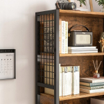 T&Ouml;&Ouml;STUSLIK PUIDUST RAAMATURIIUL RUSTIKAALNE RETRO