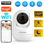 Fuers 5MP WiFi kaamera, Tuya nutika kodu sise-IP turvakaamera AI j&auml;lgimisega - 8MP koos 128G-ga
