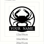 Krabi seinakaunistus, 16 colių / 40 cm