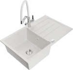 Graniidist k&ouml;&ouml;givalamu Mexen Bruno koos segisti ja sifooniga, White+White/Chrome